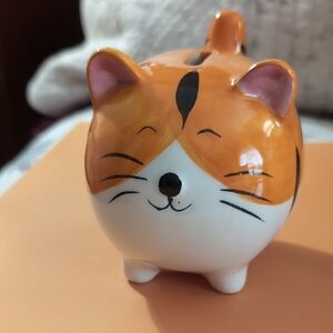 Cute Cat Piggy Bank